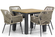 Lifestyle Advance/Veneto 90 cm dining tuinset 5-delig - 10095