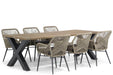 Lifestyle Advance/Cardiff 240 cm dining tuinset 7-delig - 10379