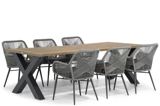 Lifestyle Advance/Cardiff 240 cm dining tuinset 7-delig - 10383