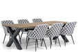 Lifestyle Crossway/Cardiff 240 cm dining tuinset 7-delig - 10188