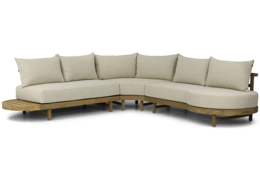 Santika Kayu hoek loungeset 3-delig