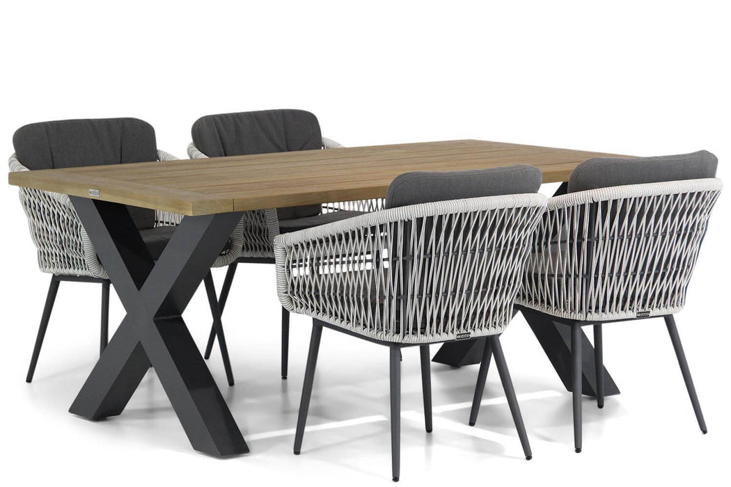 Lifestyle Western/Cardiff 180 cm dining tuinset 5-delig - 10377