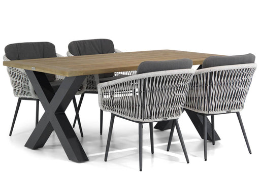 Lifestyle Western/Cardiff 180 cm dining tuinset 5-delig - 10377