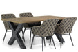 Lifestyle Crossway/Cardiff 180 cm dining tuinset 5-delig - 10390