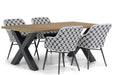 Lifestyle Crossway/Cardiff 180 cm dining tuinset 5-delig - 10189