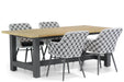 Lifestyle Crossway/San Francisco 200 cm dining tuinset 5-delig - 9918