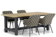 Lifestyle Crossway/San Francisco 200 cm dining tuinset 5-delig - 9973