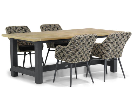 Lifestyle Crossway/San Francisco 200 cm dining tuinset 5-delig - 9973