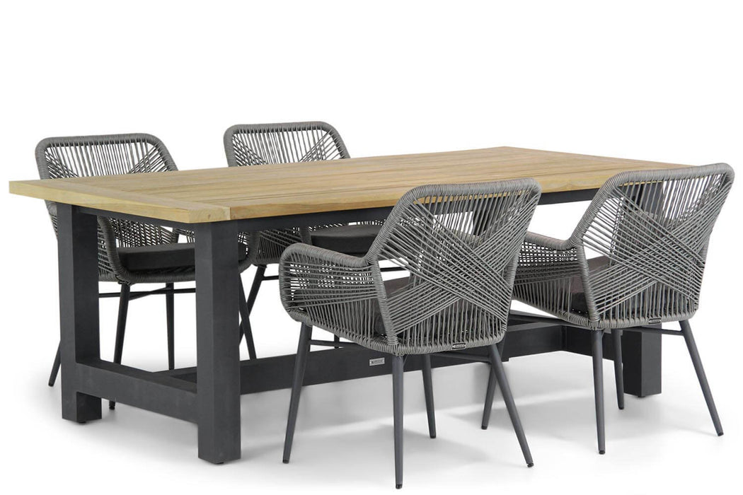 Lifestyle Advance/San Francisco 200 cm dining tuinset 5-delig - 10115