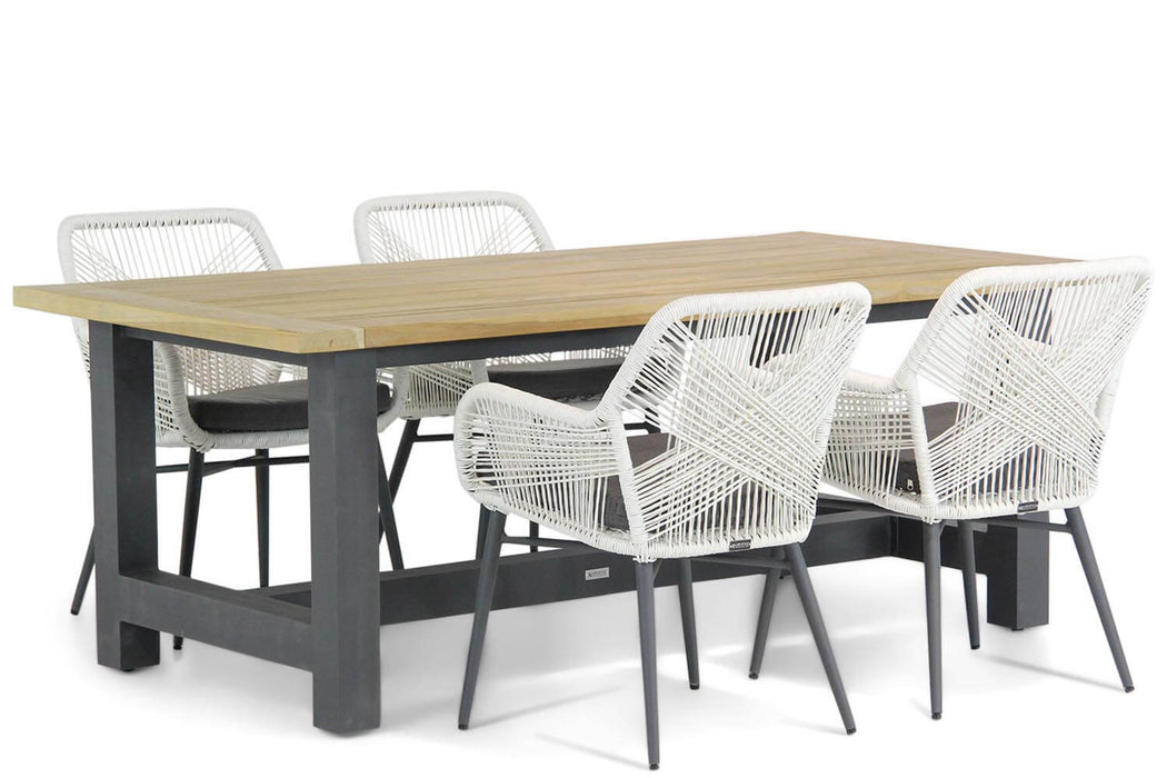 Lifestyle Advance/San Francisco 200 cm dining tuinset 5-delig - 10157