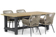 Lifestyle Advance/San Francisco 200 cm dining tuinset 5-delig - 10082