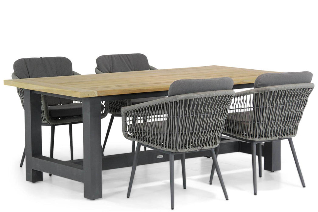 Lifestyle Western/San Francisco 200 cm dining tuinset 5-delig - 9986