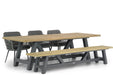 Lifestyle Western/Trente 260 cm dining tuinset 5-delig - 9993