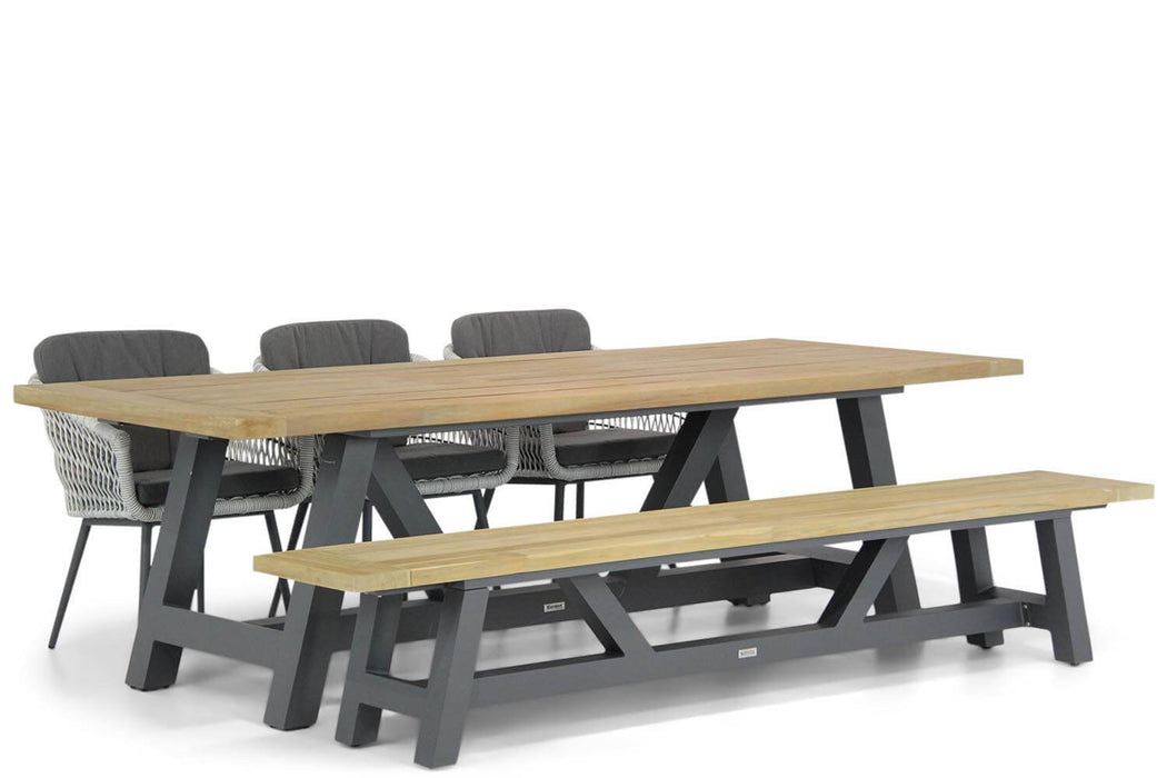 Lifestyle Western/Trente 260 cm dining tuinset 5-delig - 10391