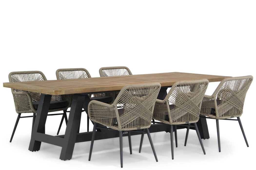 Lifestyle Advance/Trente 260 cm dining tuinset 7-delig - 10088
