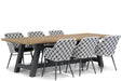 Lifestyle Crossway/Trente 260 cm dining tuinset 7-delig - 9924