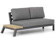 4 Season Outdoor Empire platform 2 seater right with 3 cushions