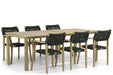 Lifestyle Dallas/Weston 210 cm dining tuinset 7-delig - 8769