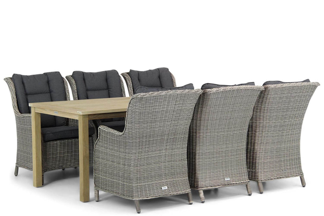 Garden Collections Aberdeen/Weston 210 cm dining tuinset 7-delig