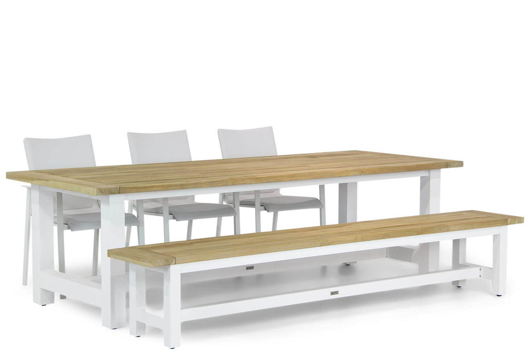 Lifestyle Brandon/Los Angeles 260 cm dining tuinset 5-delig
