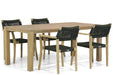 Lifestyle Dallas/Brighton 200 cm dining tuinset 5-delig - 8750