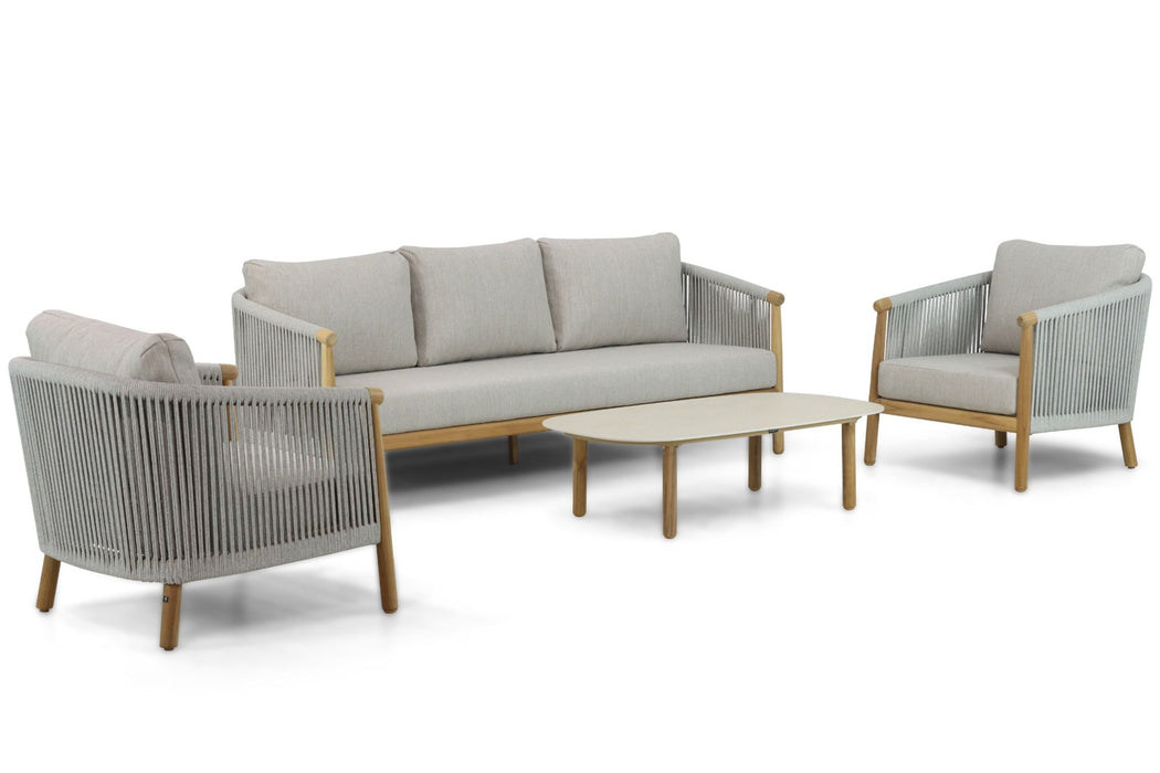 Lifestyle Bloom stoel-bank loungeset 4-delig