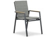 Lifestyle Fiora dining tuinstoel met kussen - 21188