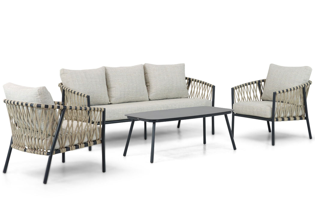 Lifestyle Feraro stoel-bank loungeset 4-delig