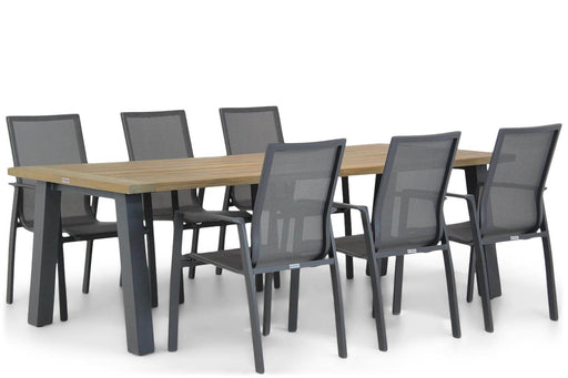 Lifestyle Ultimate/Glasgow 240 cm dining tuinset 7-delig
