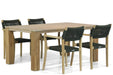 Lifestyle Dallas/Brighton 165 cm dining tuinset 5-delig - 8723