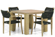 Lifestyle Dallas/Brighton 100 cm dining tuinset 5-delig - 8721