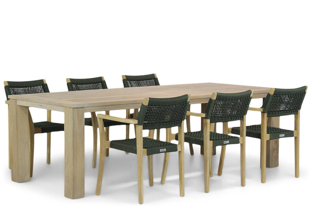 Lifestyle Dallas/Brighton 240 cm dining tuinset 7-delig - 8725