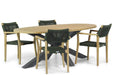 Lifestyle Dallas/Brookline 200 cm dining tuinset 5-delig - 10653