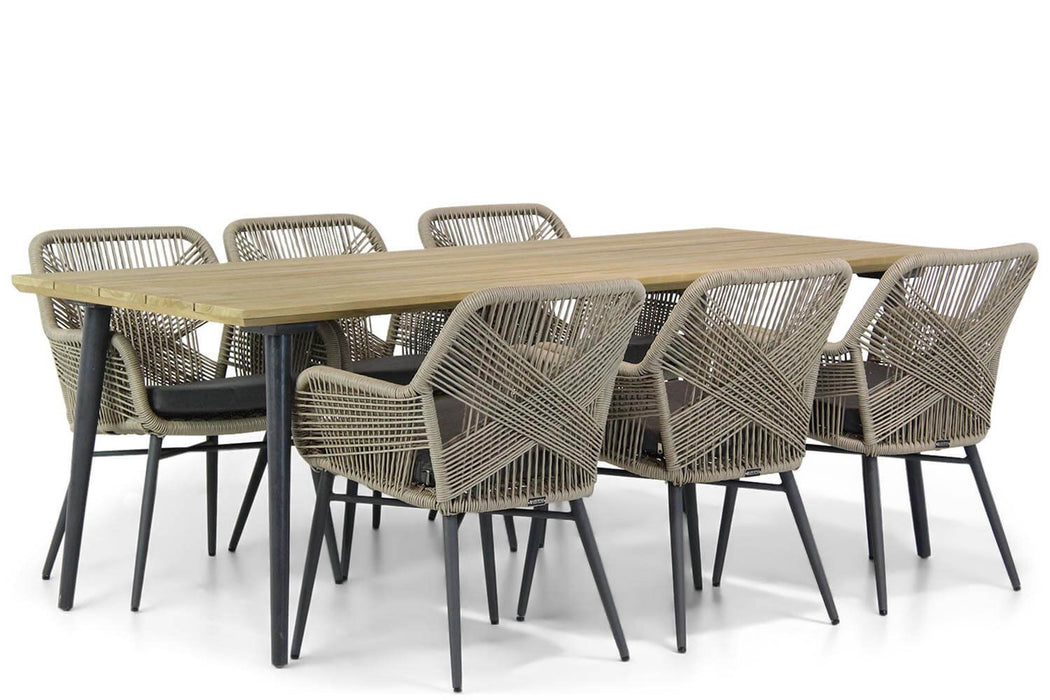 Lifestyle Advance/Montana 240 cm dining tuinset 7-delig - 10078