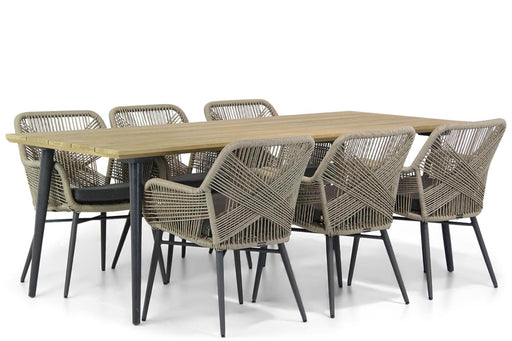Lifestyle Advance/Montana 240 cm dining tuinset 7-delig - 10078