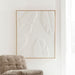 MUST Living Wanddecoratie Indian Bananenblad, 127 x 102cm - Wit