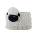 Bloomingville MINI Mand Dolly Schaap, 30cm hoog - Wit