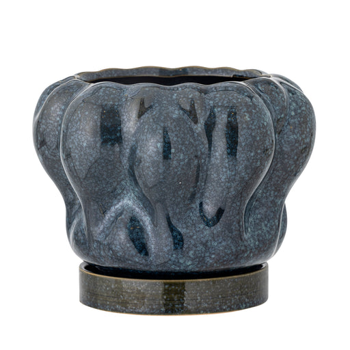 Bloomingville Bloempot Hollis 17cm - Blauw