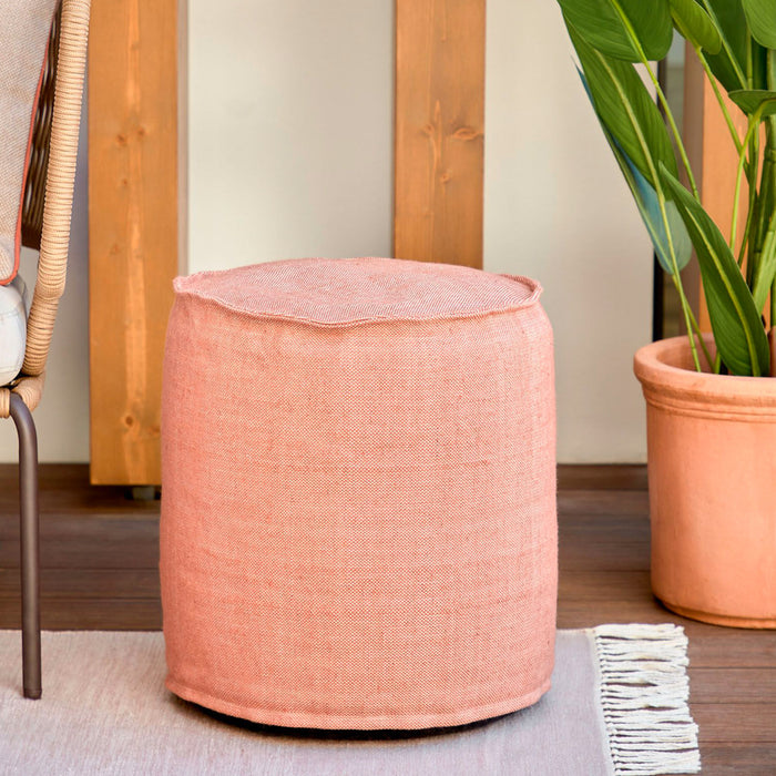 Kave Home Outdoor Poef Isaura PET - Terracotta