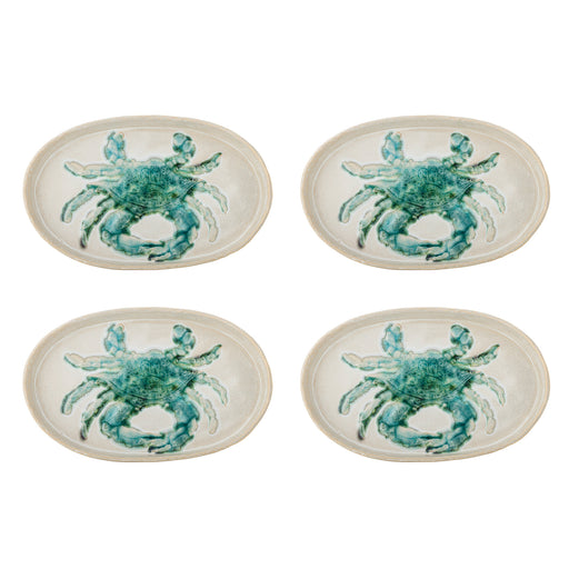 Bloomingville Bord Hadden Krab, Set van 4 stuks - Groen