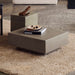 Kave Home Salontafel Rustella Cement, 80 x 60cm - Grijs - Vierkant - ThatLyfeStyle