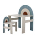 Bloomingville MINI Kindertafel Kiki Met stoel - Meerkleurig