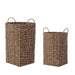 Bloomingville Mand Cestina Set van 2 stuks - Bruin