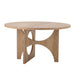 Bloomingville Ronde Salontafel Alden MDF, 80cm - Naturel