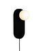 GOOD&MOJO Wandlamp Java Bamboe en glas - Zwart