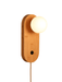 GOOD&MOJO Wandlamp Java Bamboe en glas - Naturel