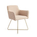 Jesper Home Eetkamerstoel Hofu Cross Gold - Wild Walnut