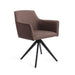 Jesper Home Eetkamerstoel Hofu Turn Black, Draaibaar - Potters Clay - ThatLyfeStyle