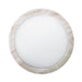Bloomingville Ronde Spiegel Vaka Marmerlook, 50cm - Naturel