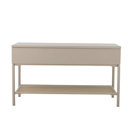 Bloomingville Bankje Aveline Met opbergvak, 80cm - Naturel - ThatLyfeStyle